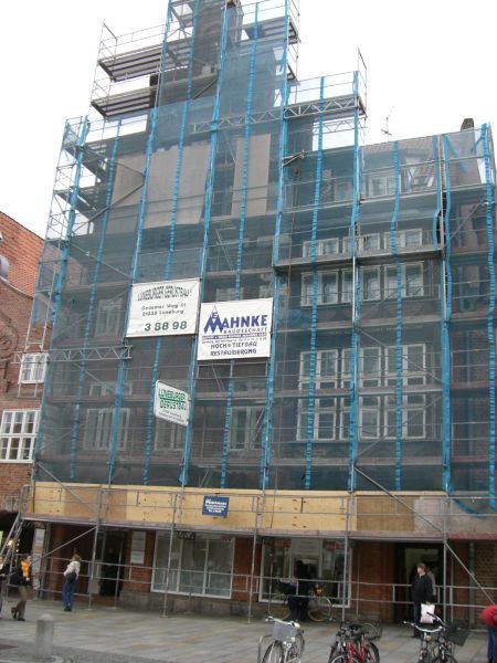 Fassadensanierung, Sparkasse am Sande, Lüneburg