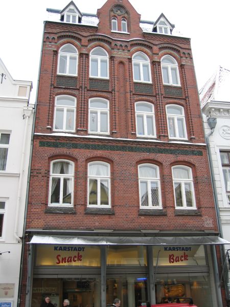 Fassadensanierung, Wohn- & Geschäftshaus in der Lüneburger Innenstadt